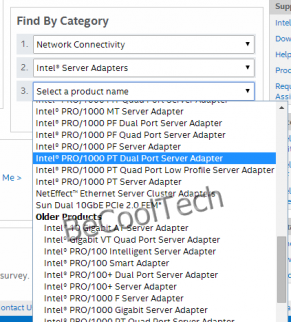 Intel Download Find By Category Option 3