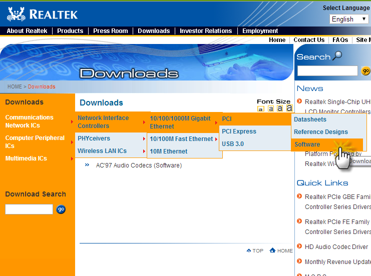 Realtek Drivers PCI Download
