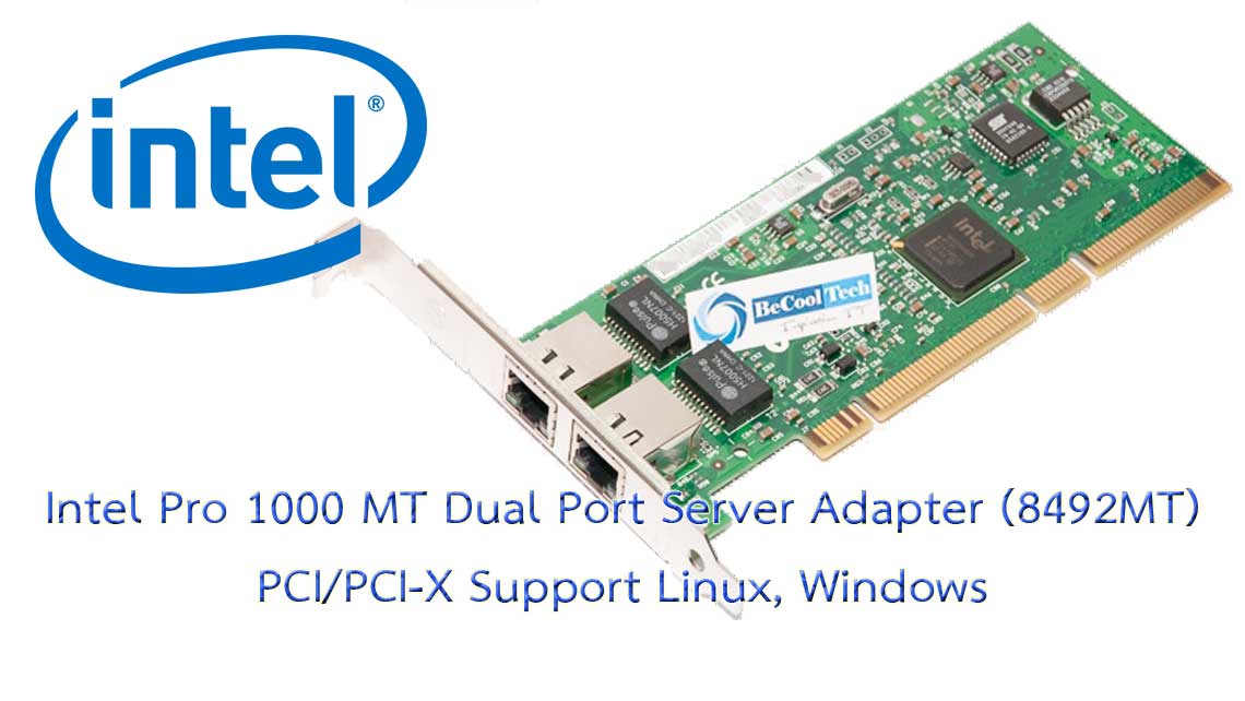 Intel Pro 1000 MT Dual Port Server Adapter Specifications