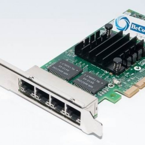 Intel I340-T4 Quad Port Server LAN Card PCIe 4x 5GT/s