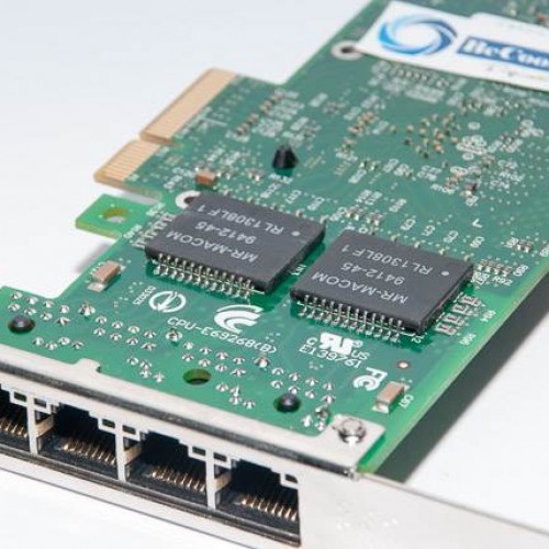 Intel I340-T4 Quad E1G44HT Port Server LAN Card 1000 Mbps. รองรับ Teaming 4 Gbps.