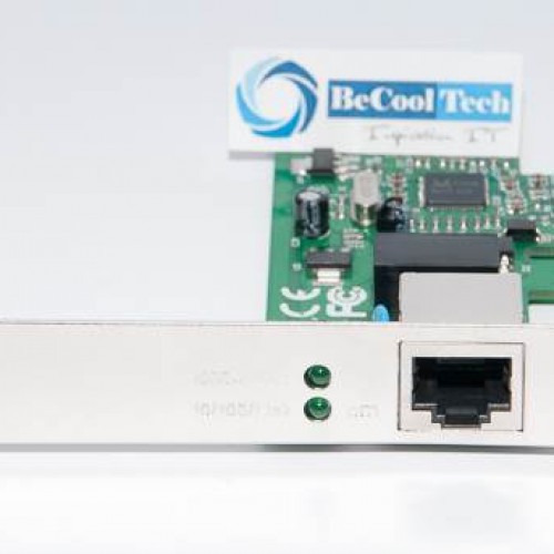 Realtek RTL8168b หรือ TG 3468 LAN Card 1000 Mbps. PCI Express 1x ใช้งานกับเครื่องลูก Diskless ได้ Bootrom ในตัว