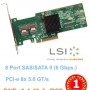 LSI MegaRAID SAS 9240-8i SAS/SATA III | HDD, SSD