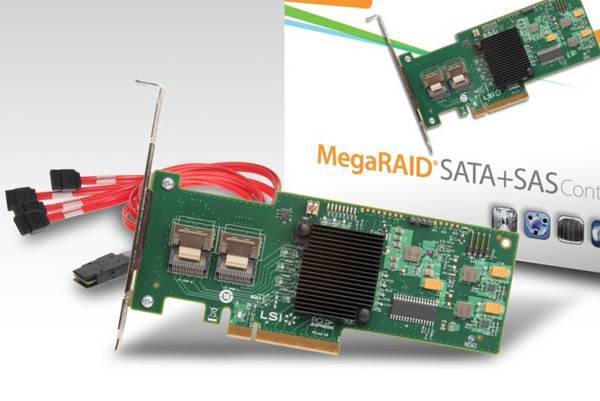 LSI MegaRAID SAS 9241-8i SAS/SATA III | HDD, SSD