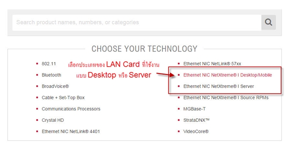 Broadcom LAN Card Driver List